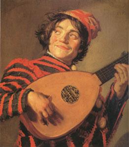 Frans Hals Jester with a Lute (mk05) Sweden oil painting art